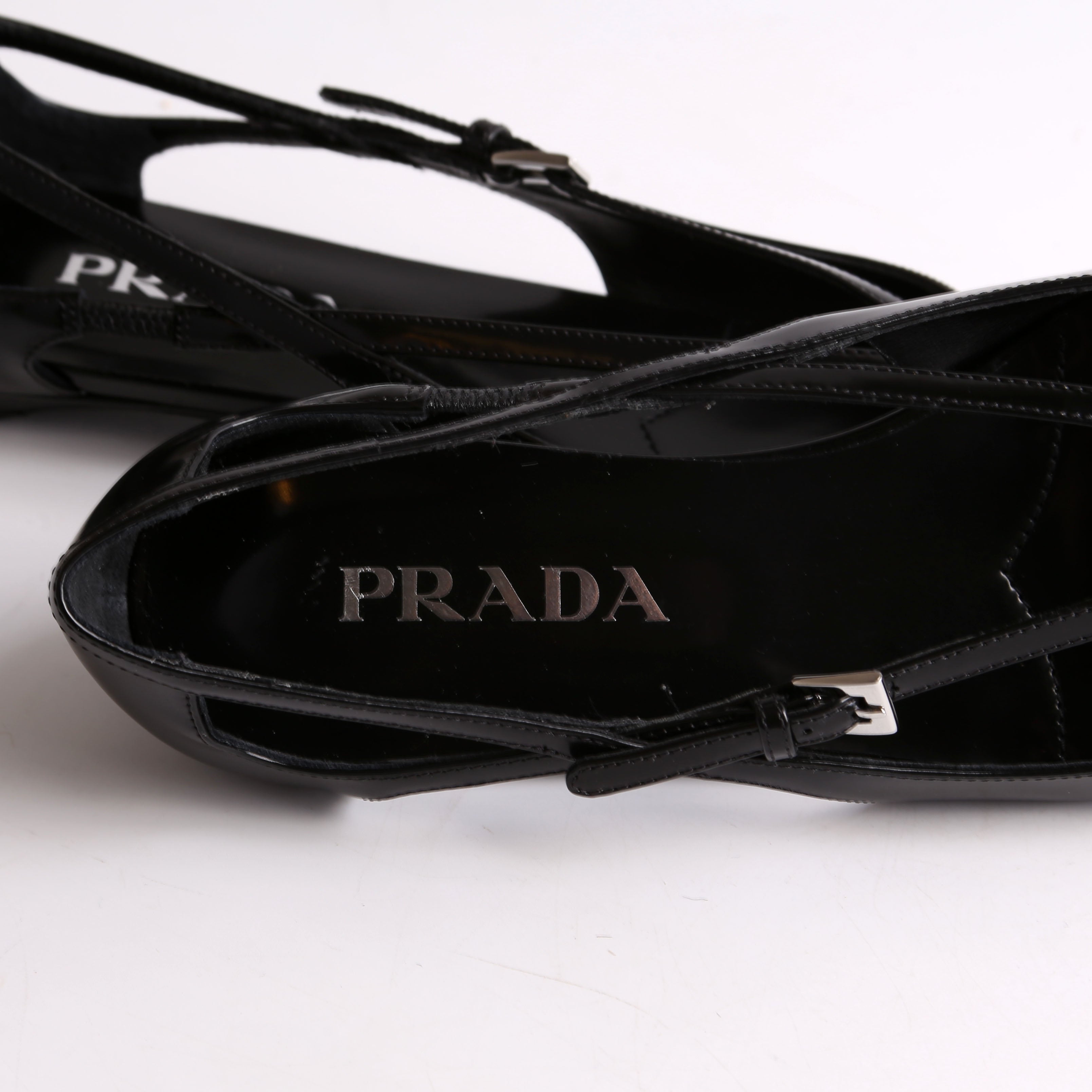 Strappy Pointed Toe Ballet Flats Size 36.5