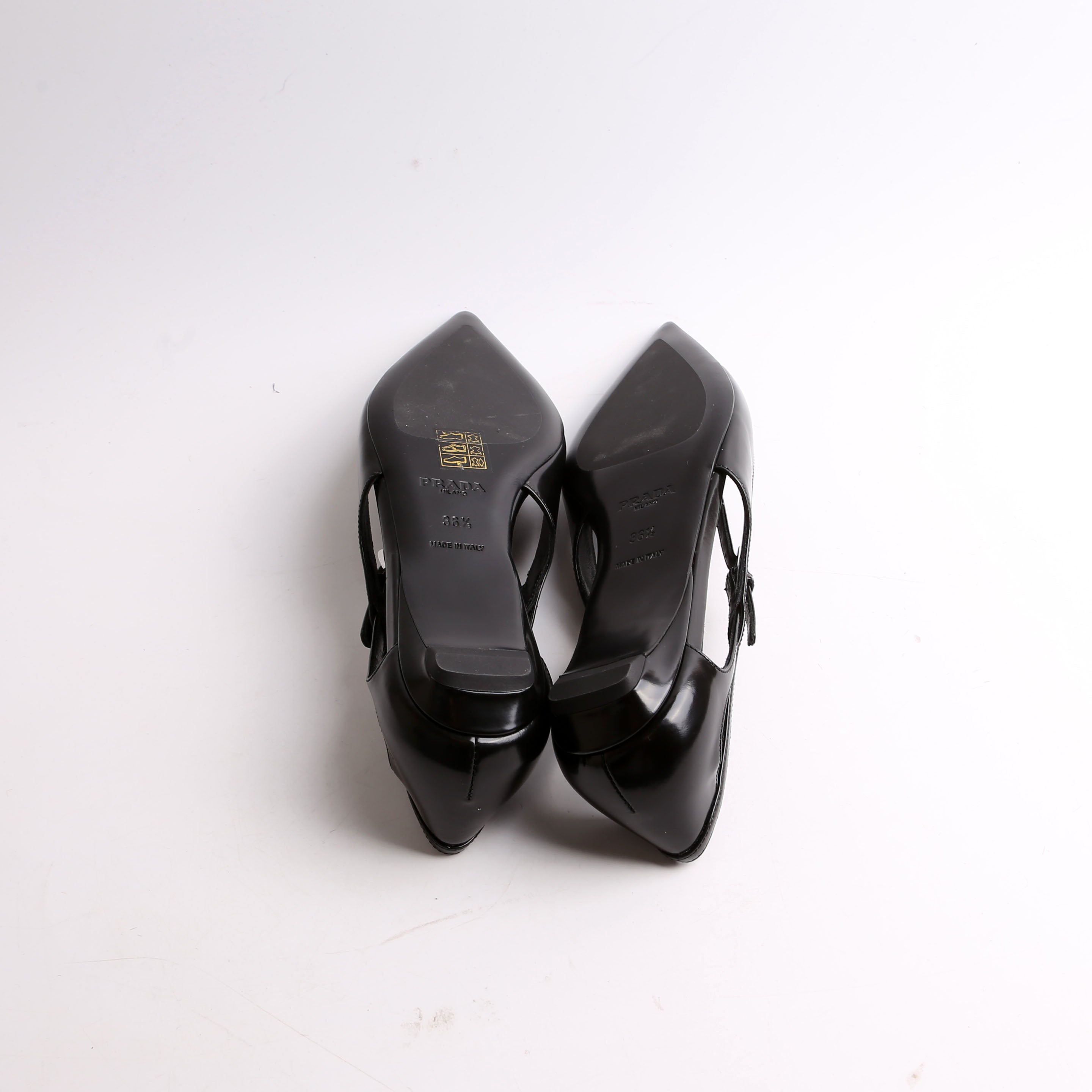 Strappy Pointed Toe Ballet Flats Size 36.5