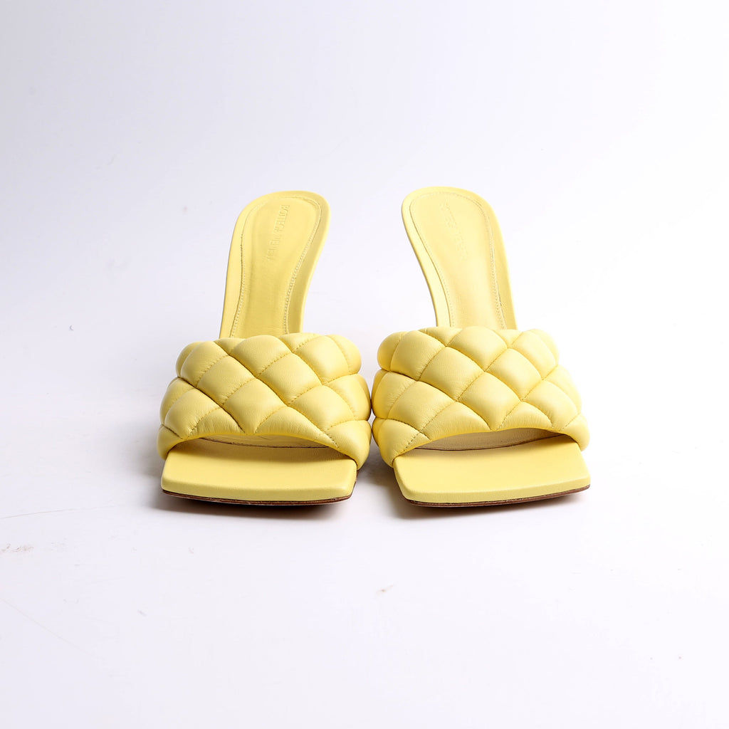 Padded Lamb Mules Size 41.5