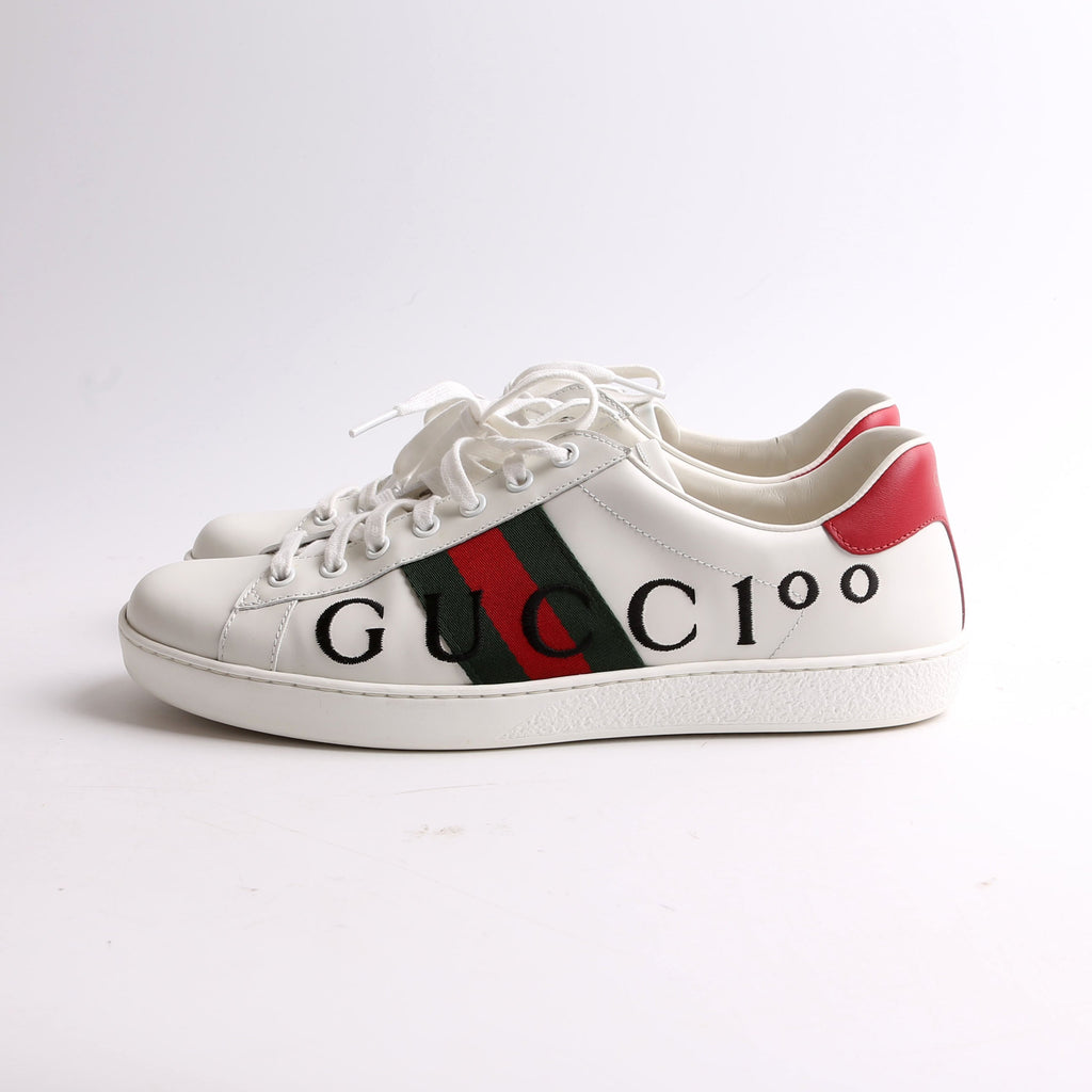 Gucci 100' Ace Sneakers Men Size 9.5 (W 41.5)