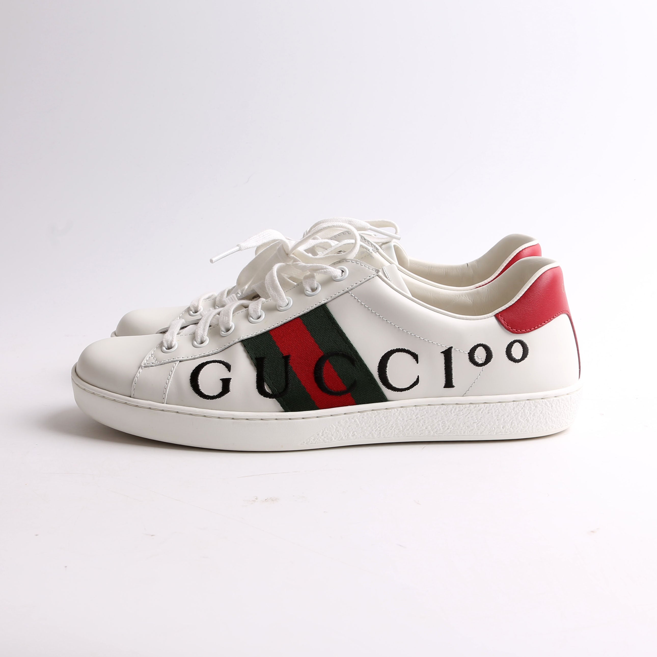 Gucci 100' Ace Sneakers Men Size 9.5 (W 41.5)