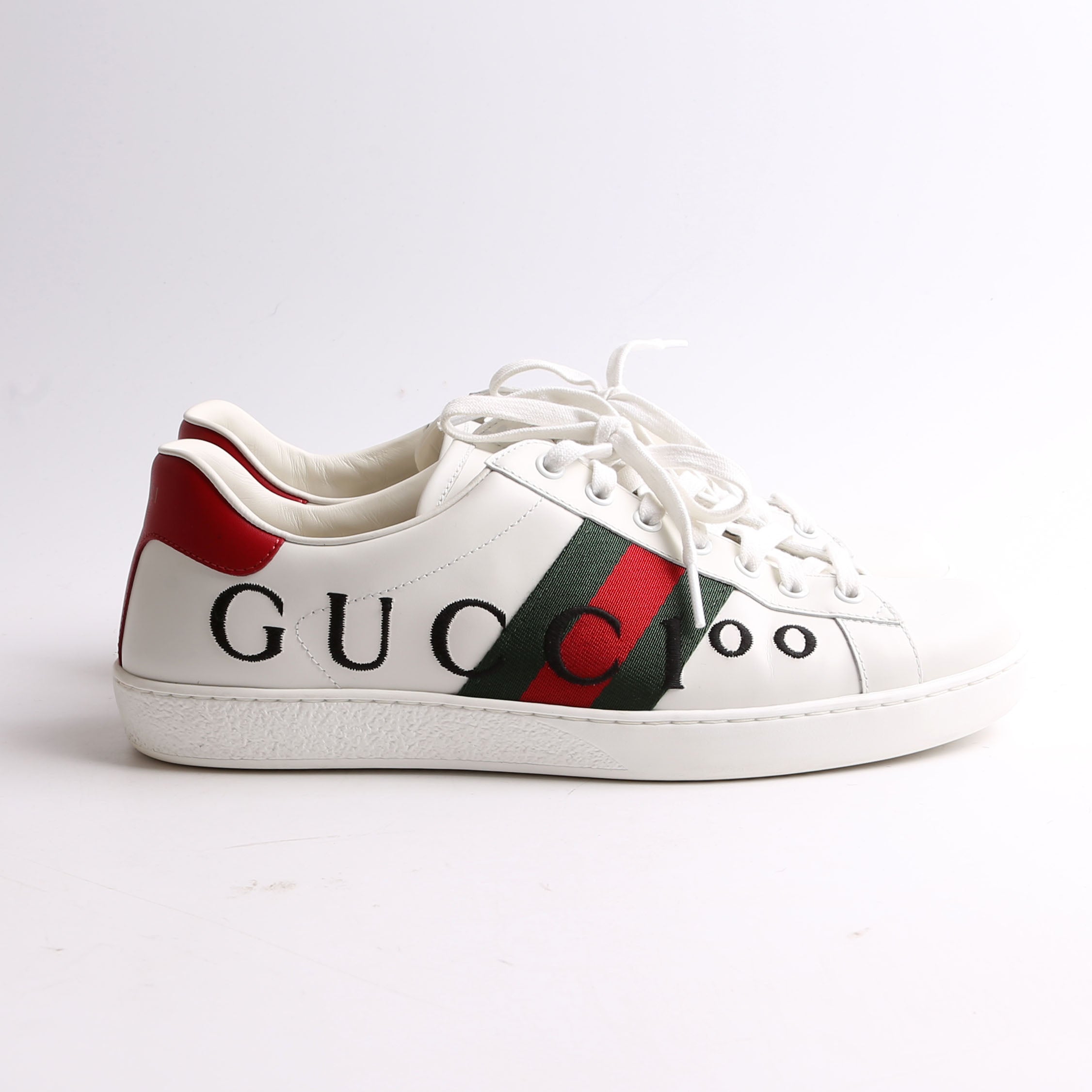 Gucci 100' Ace Sneakers Men Size 9.5 (W 41.5)