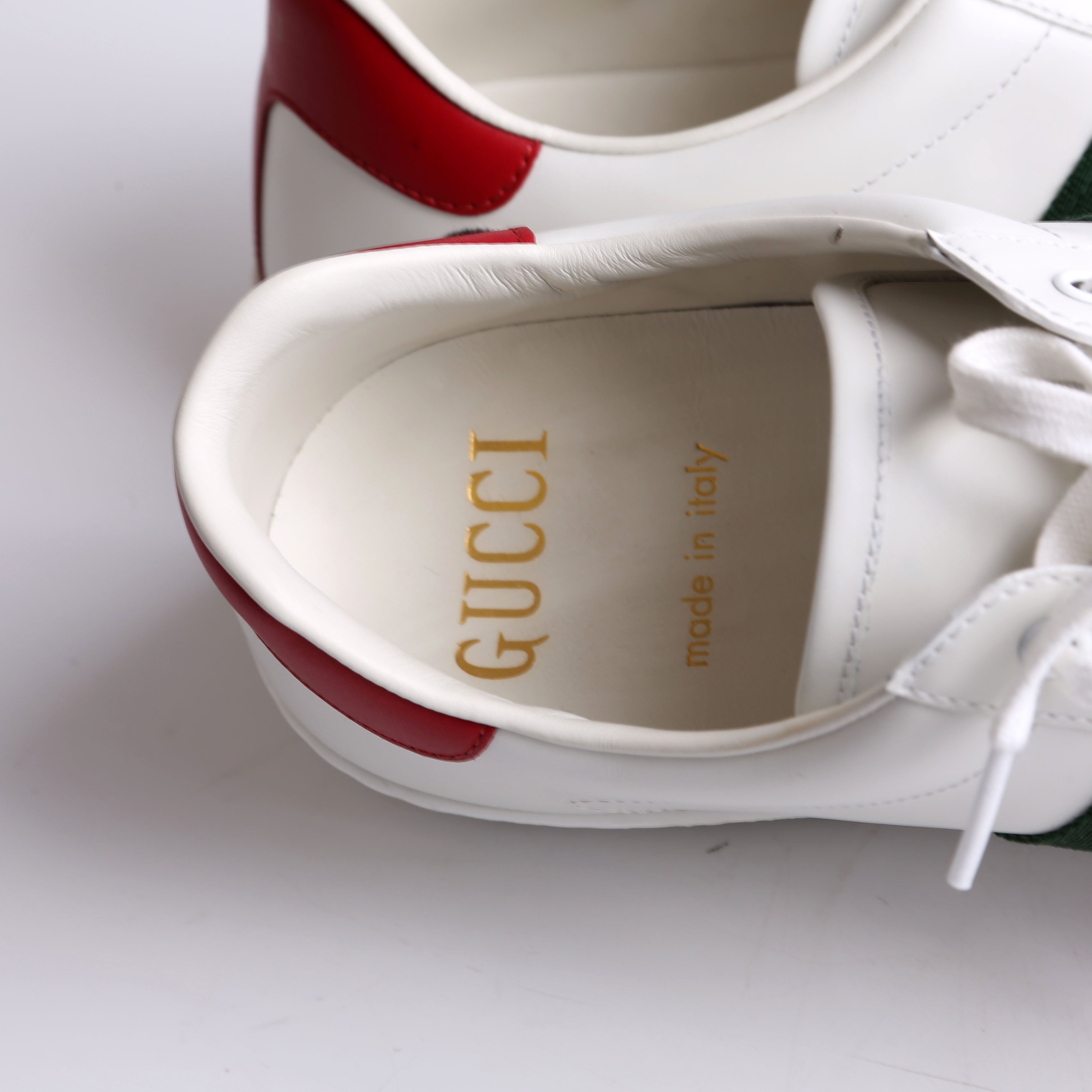 Gucci 100' Ace Sneakers Men Size 9.5 (W 41.5)
