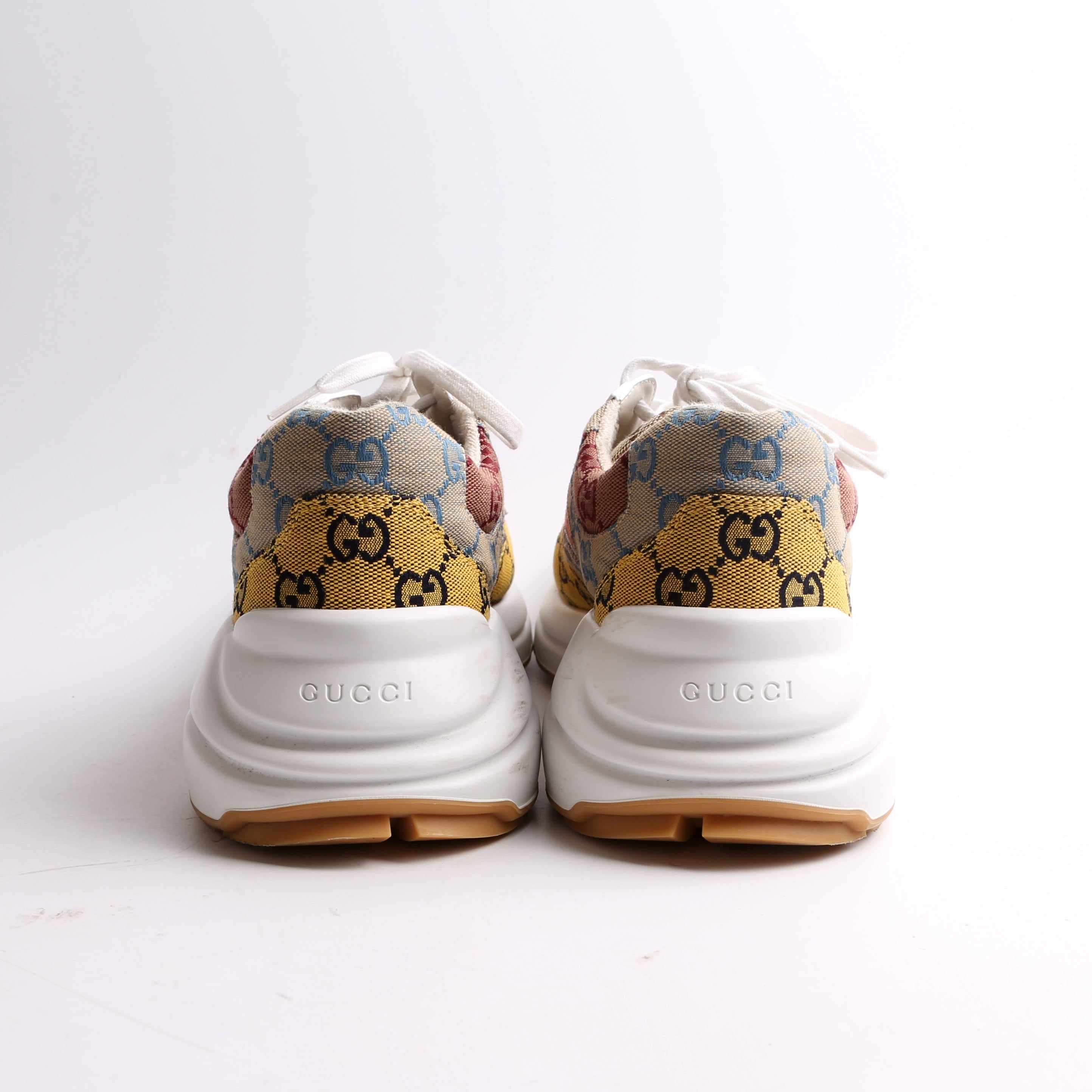 Rhyton Mixed GG Sneakers Men Size 10 (W 42)