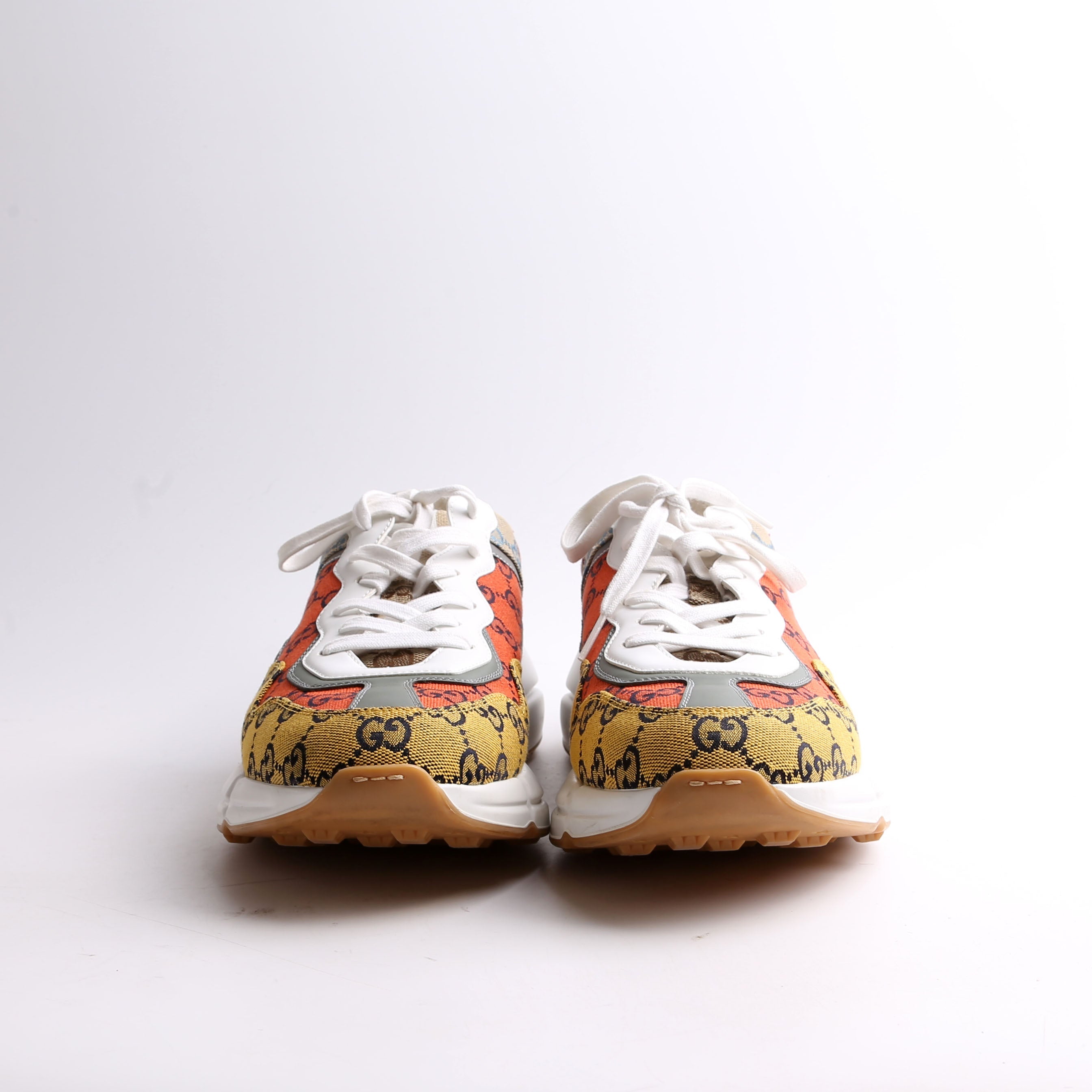 Rhyton Mixed GG Sneakers Men Size 10 (W 42)