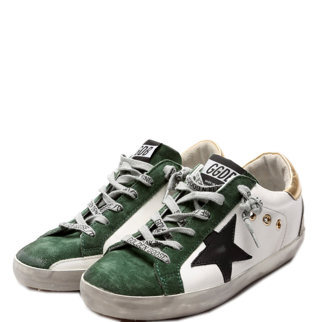 Superstar Classic Sneakers Size 36 White/Green