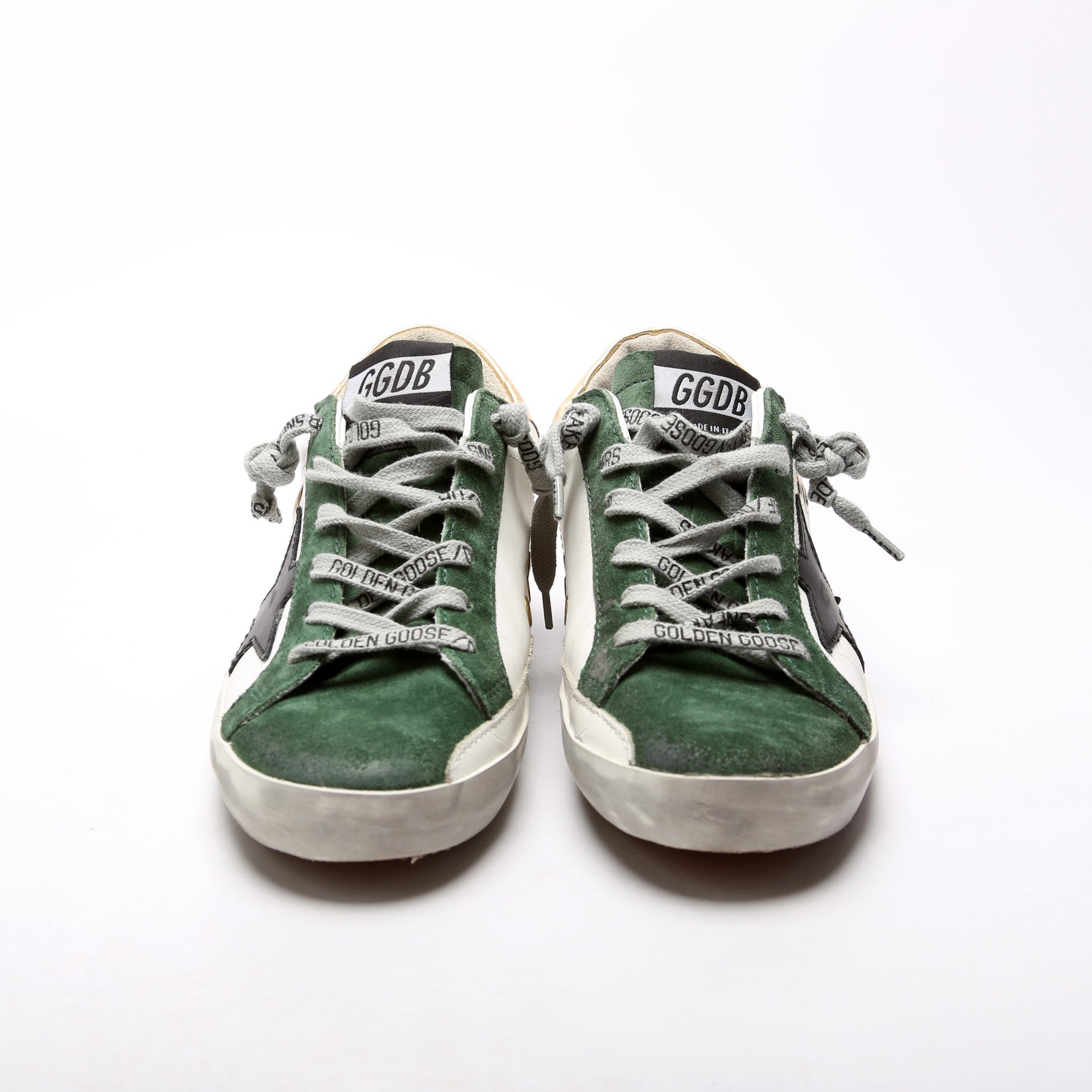 Superstar Classic Sneakers Size 36 White/Green