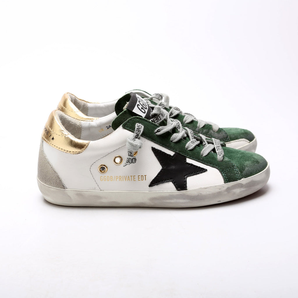 Superstar Classic Sneakers Size 36 White/Green