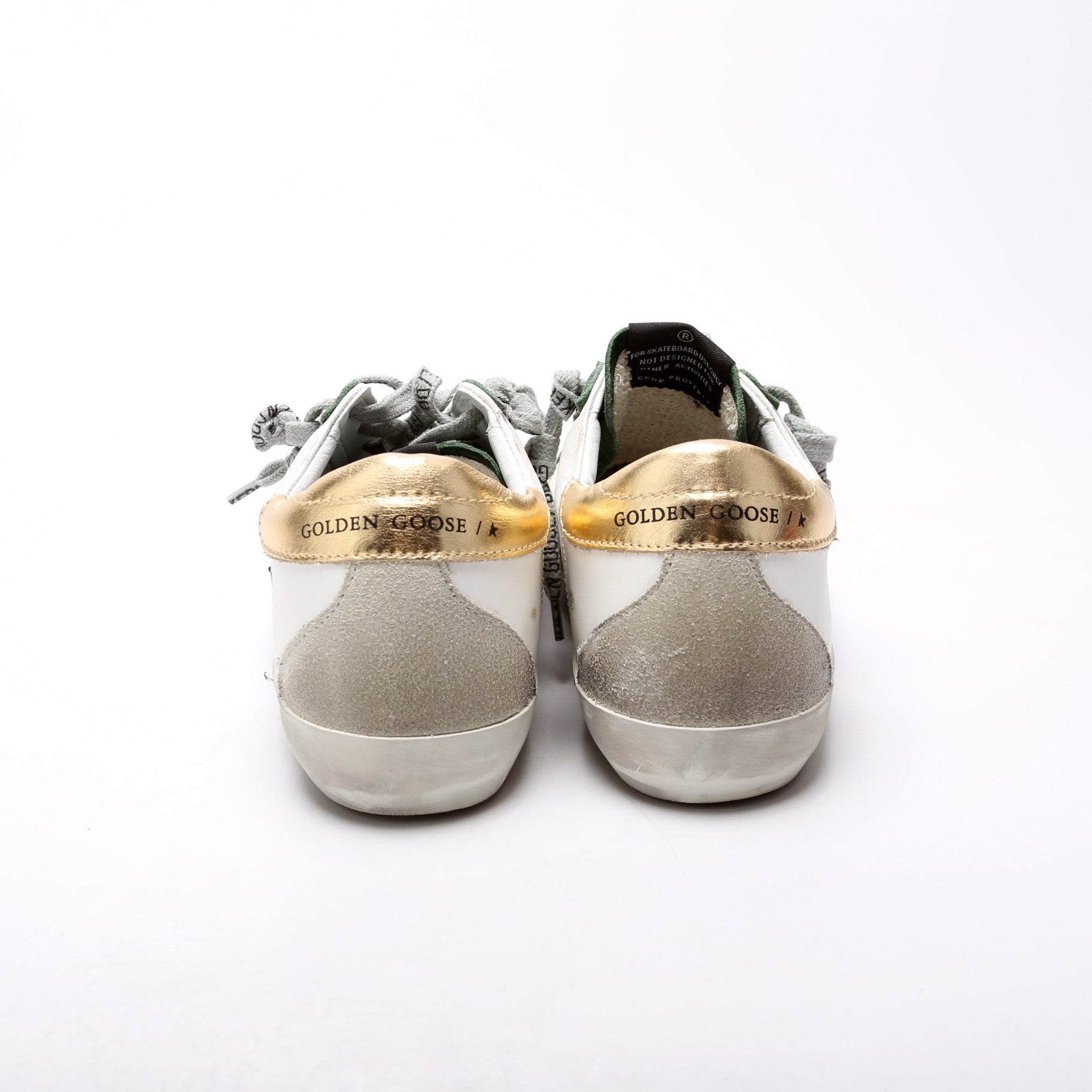 Superstar Classic Sneakers Size 36 White/Green