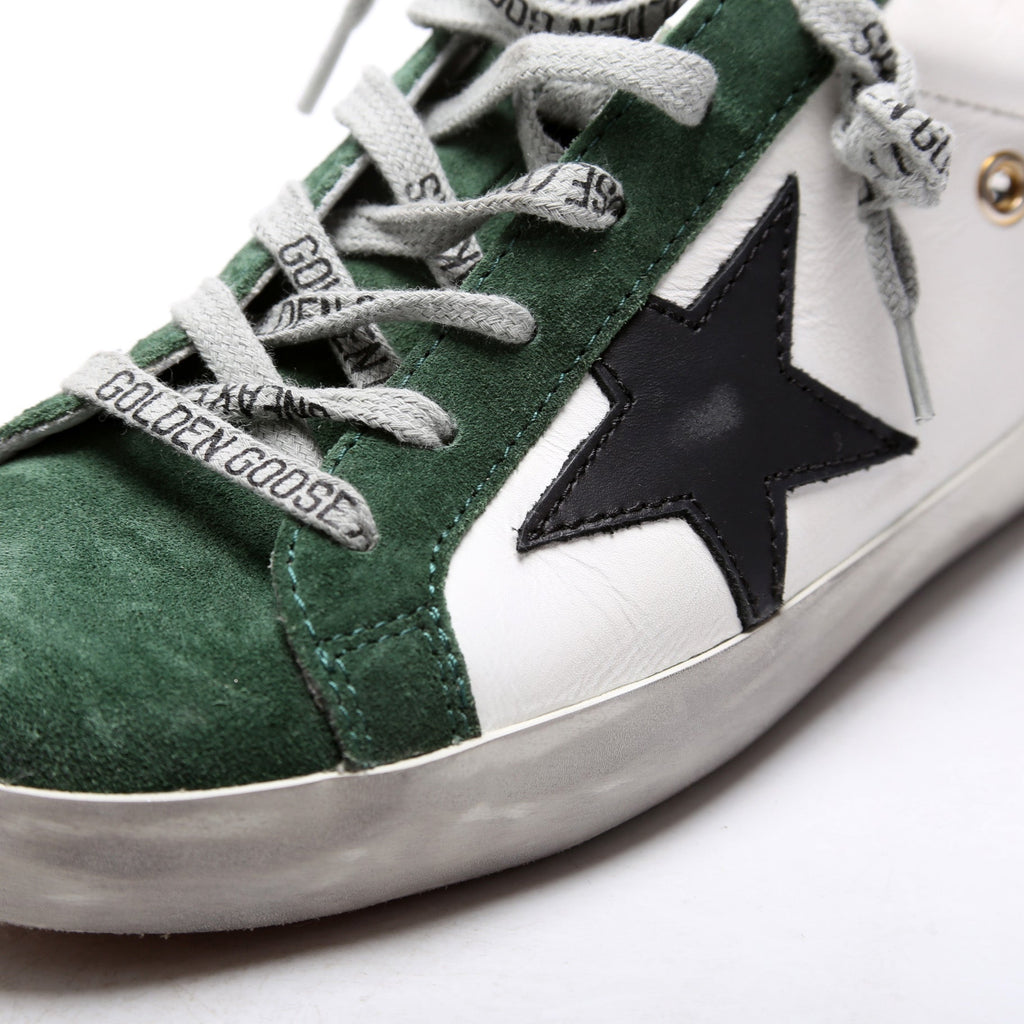 Superstar Classic Sneakers Size 36 White/Green