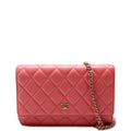 WOC Classic Quilted Caviar Pink