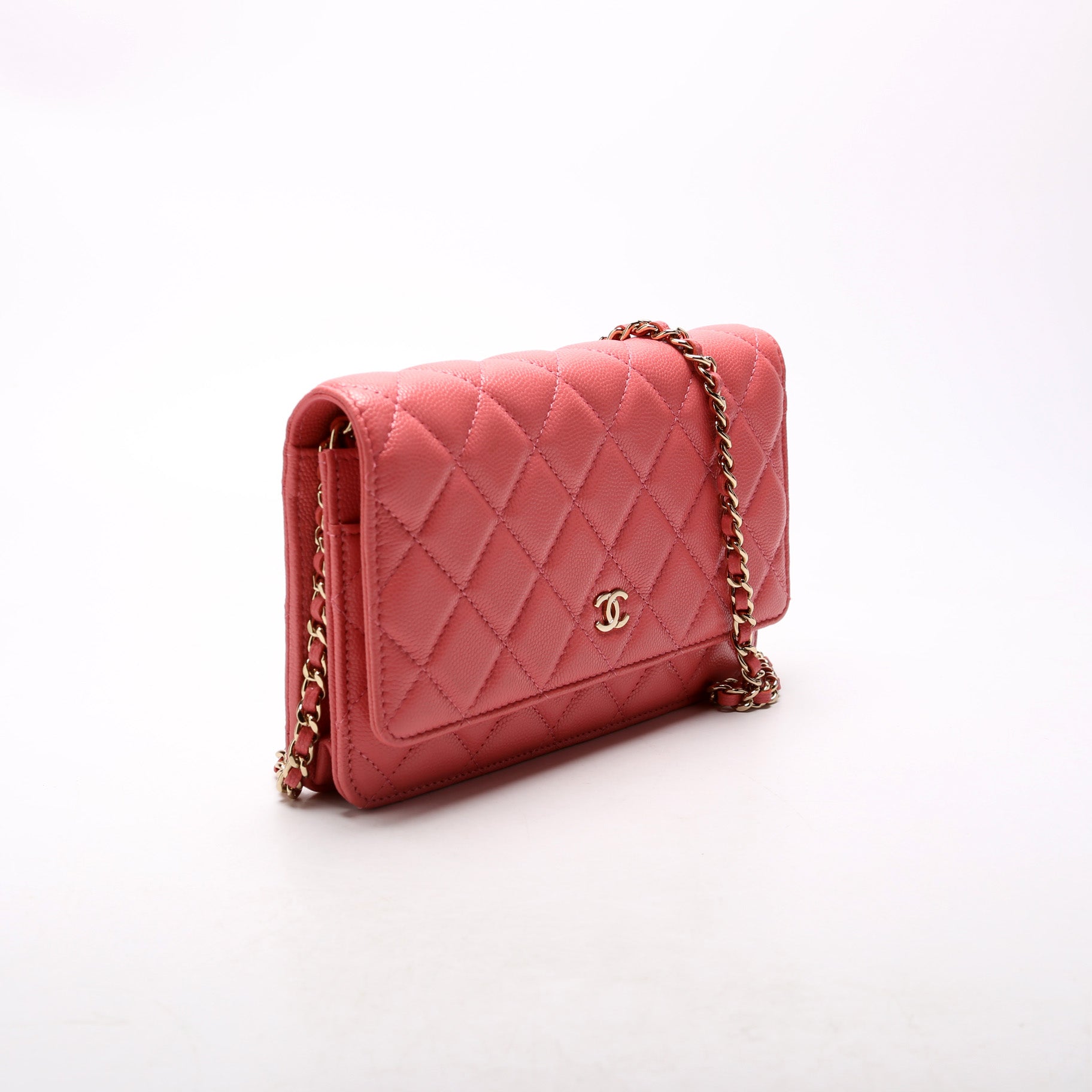 WOC Classic Quilted Caviar Pink