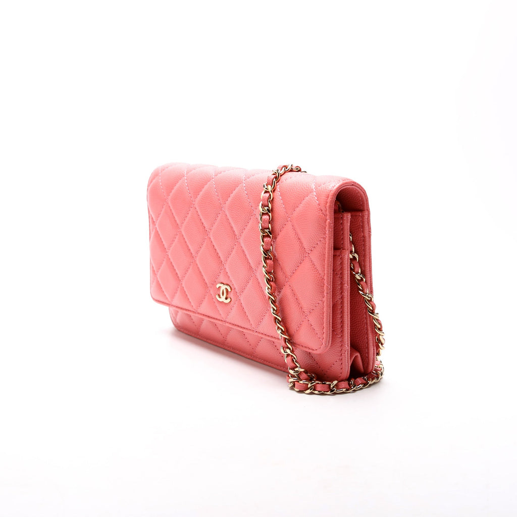WOC Classic Quilted Caviar Pink