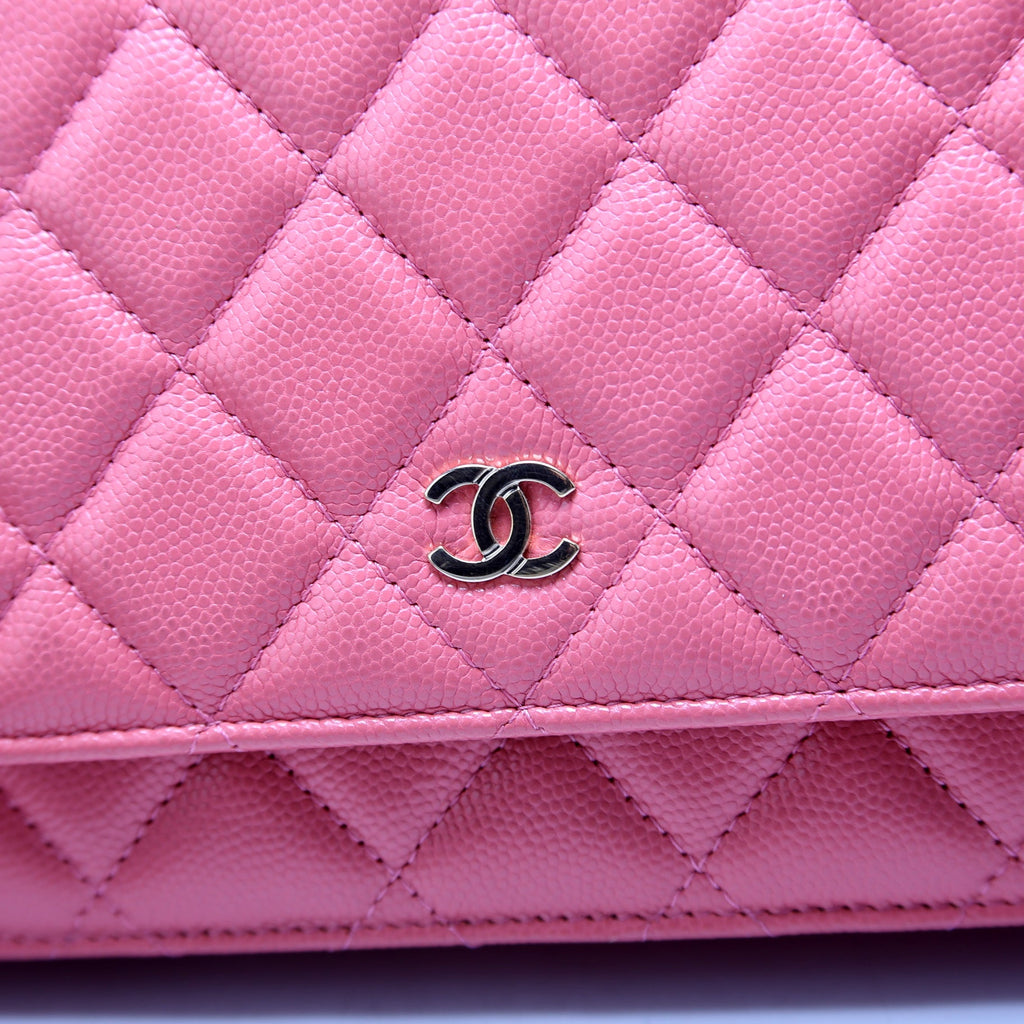 WOC Classic Quilted Caviar Pink