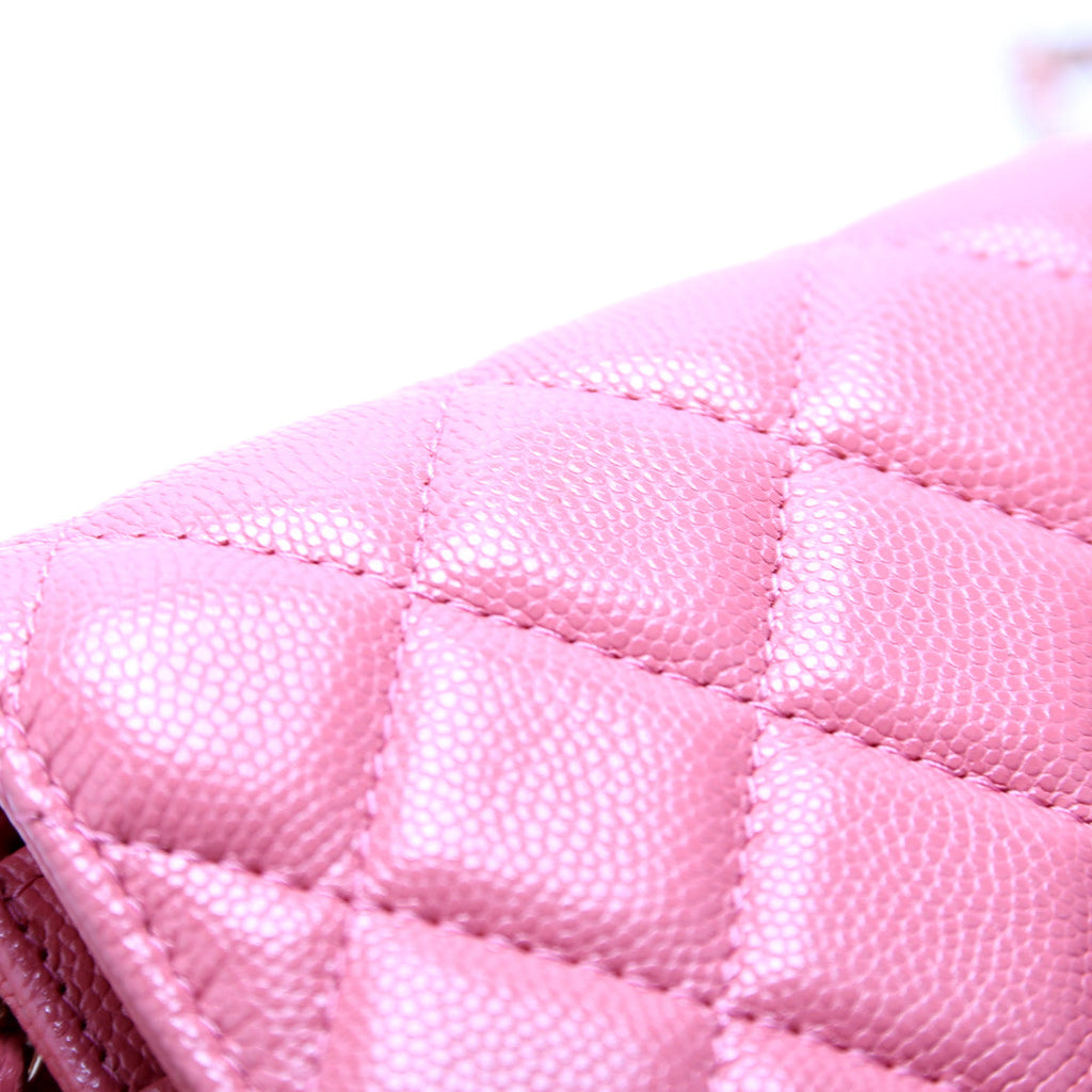 WOC Classic Quilted Caviar Pink