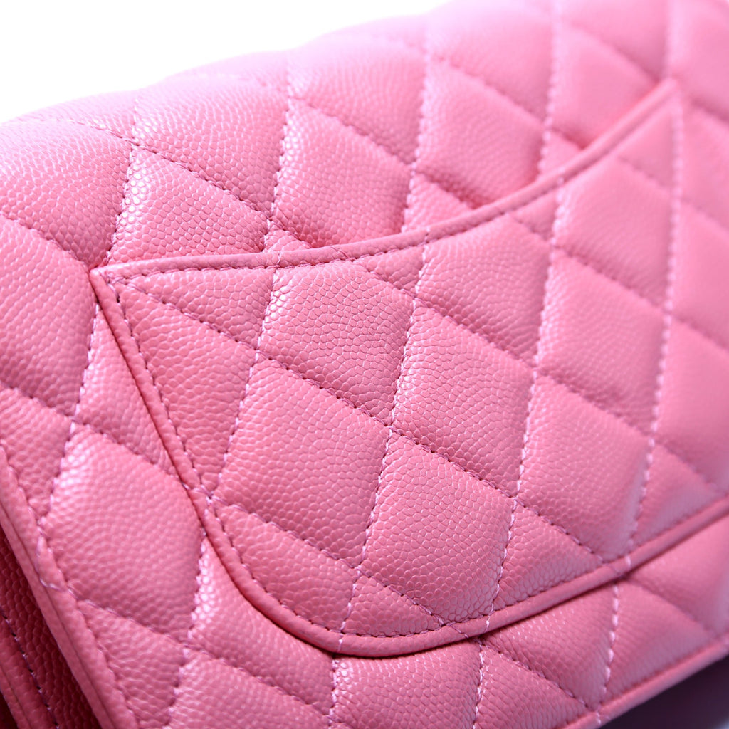 WOC Classic Quilted Caviar Pink