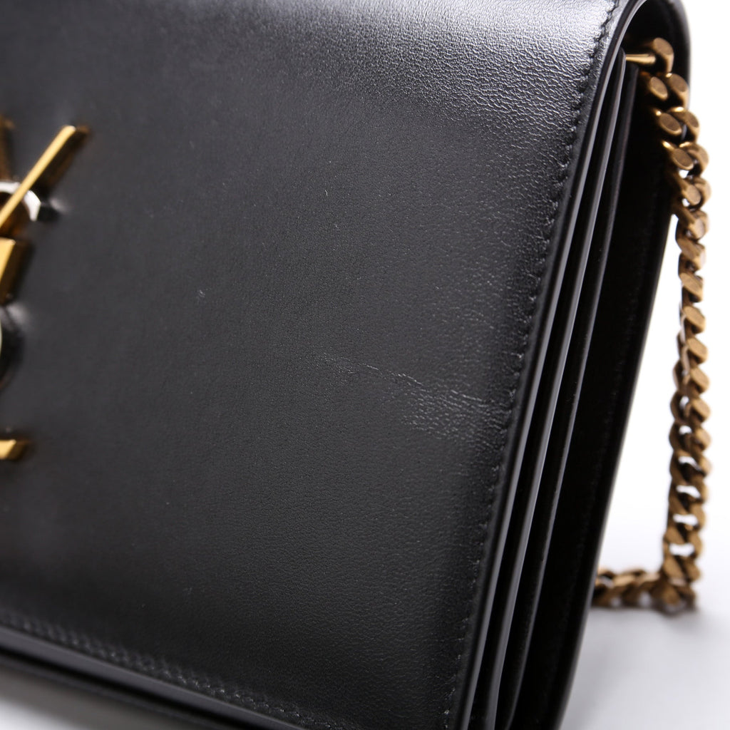 Cassandre Chain Wallet Black