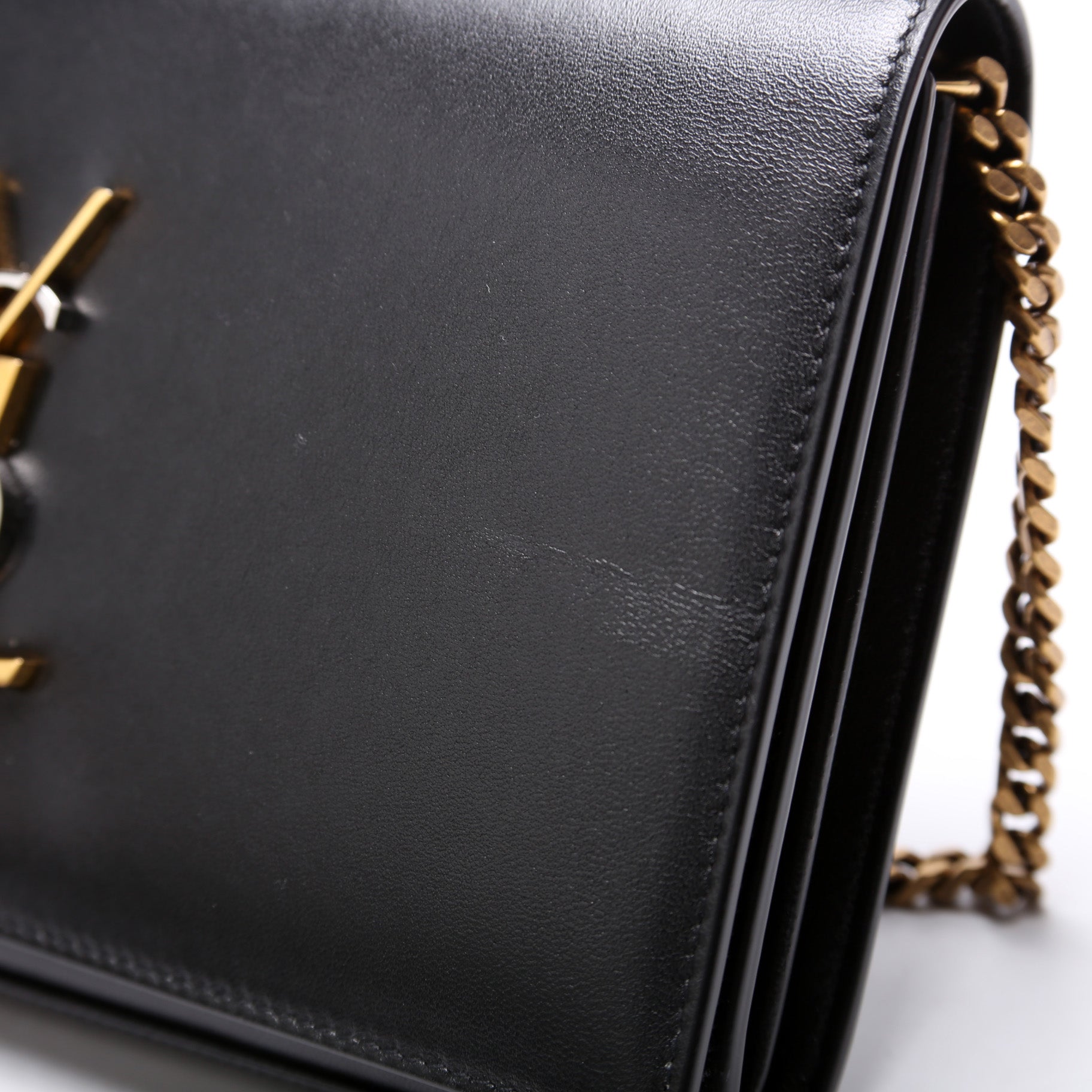 Cassandre Chain Wallet Black