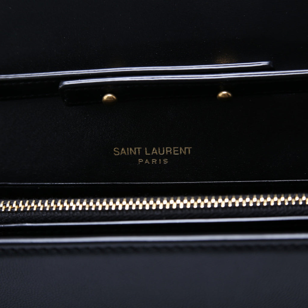 Cassandre Chain Wallet Black