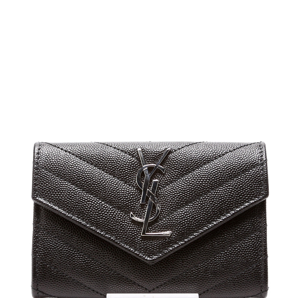 Grain De Poudre Small Envelope Wallet Black