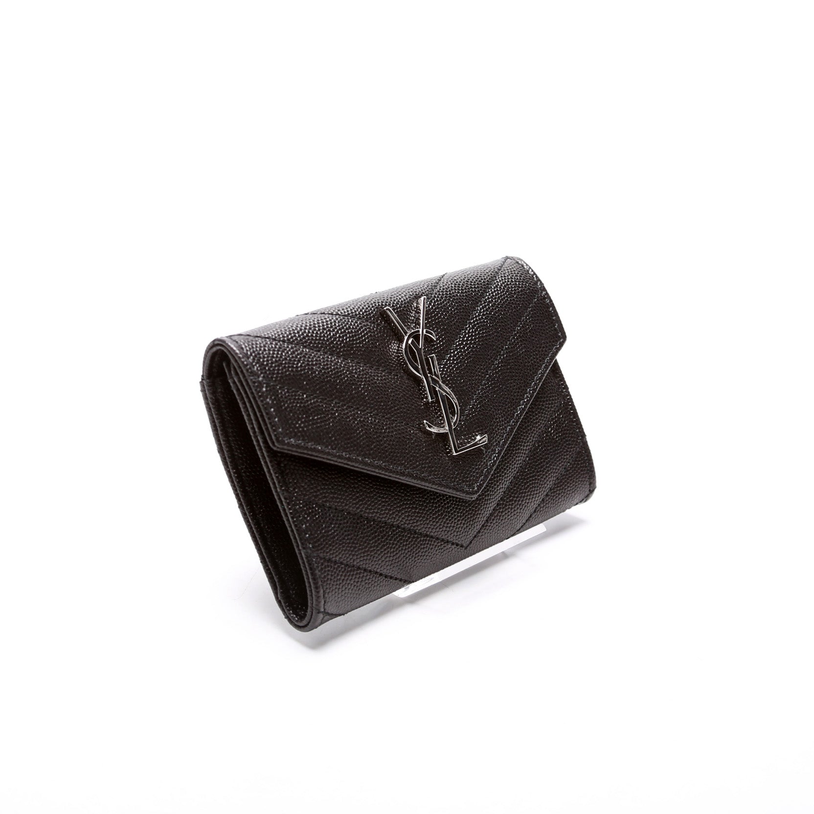 Grain De Poudre Small Envelope Wallet Black
