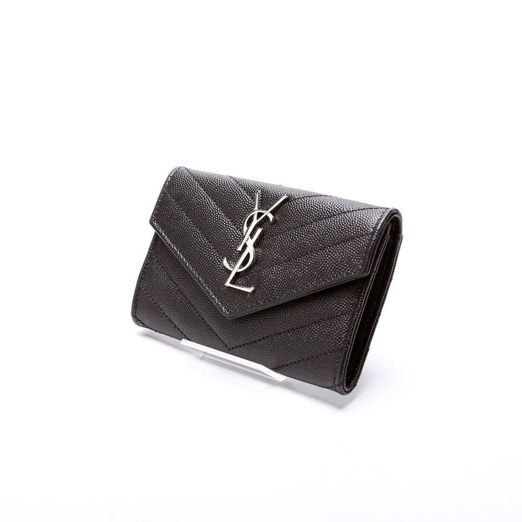 Grain De Poudre Small Envelope Wallet Black
