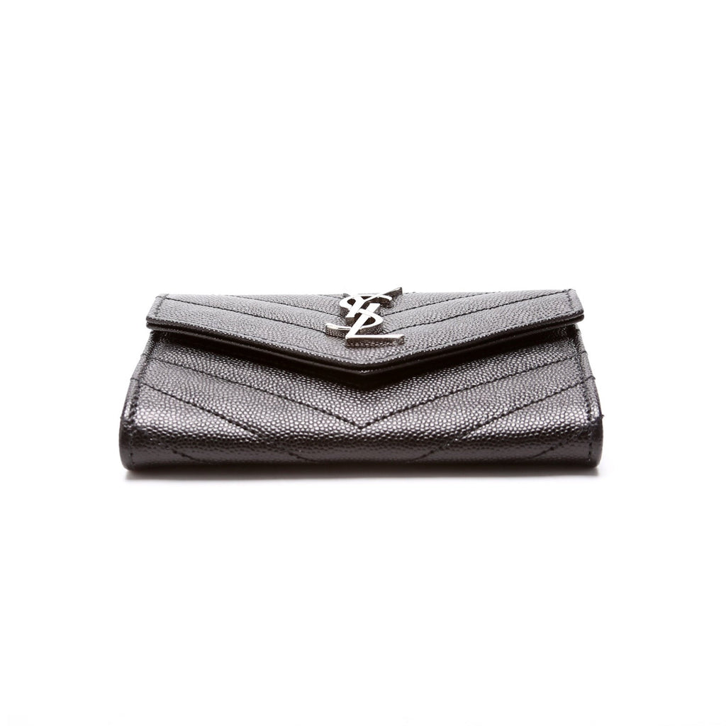 Grain De Poudre Small Envelope Wallet Black