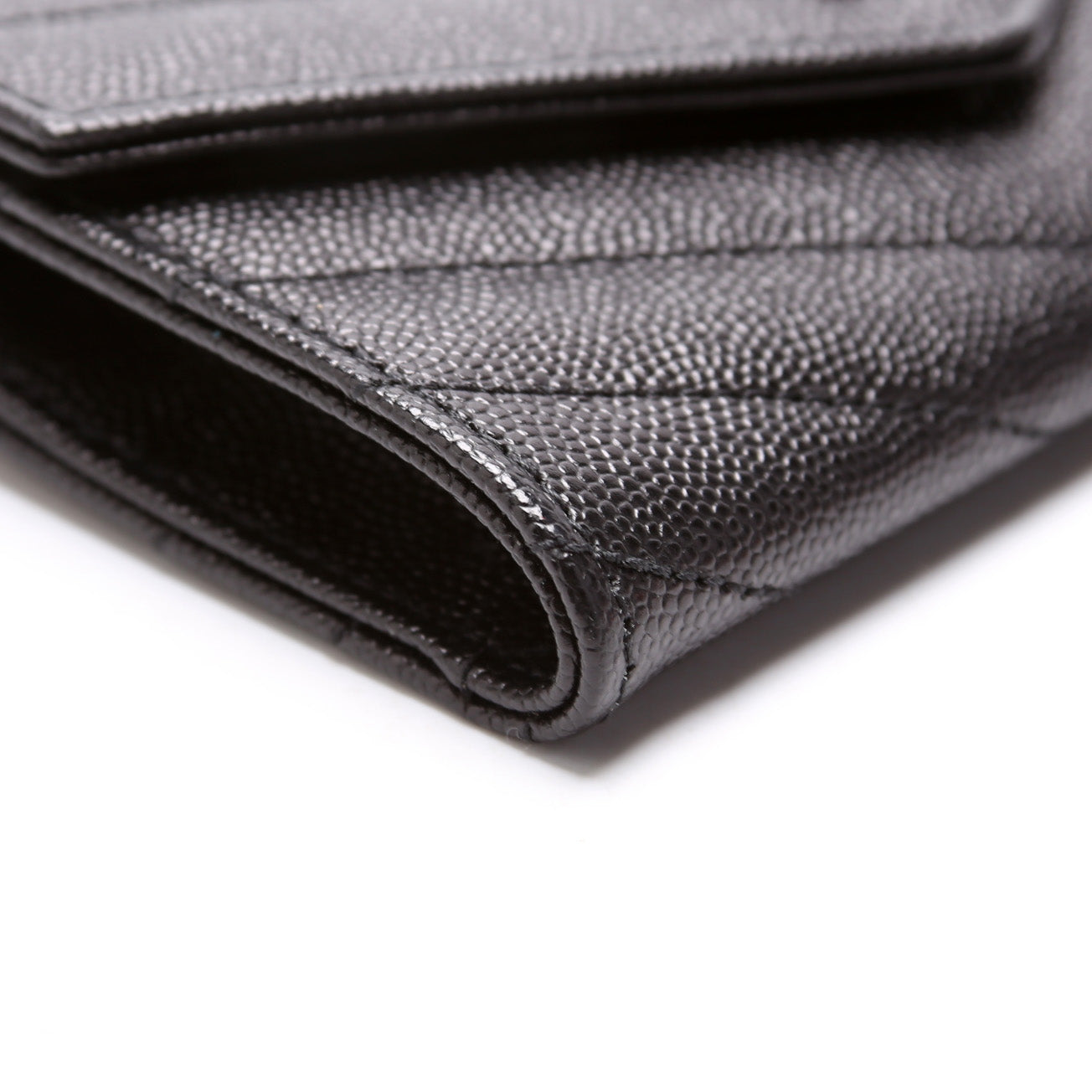 Grain De Poudre Small Envelope Wallet Black
