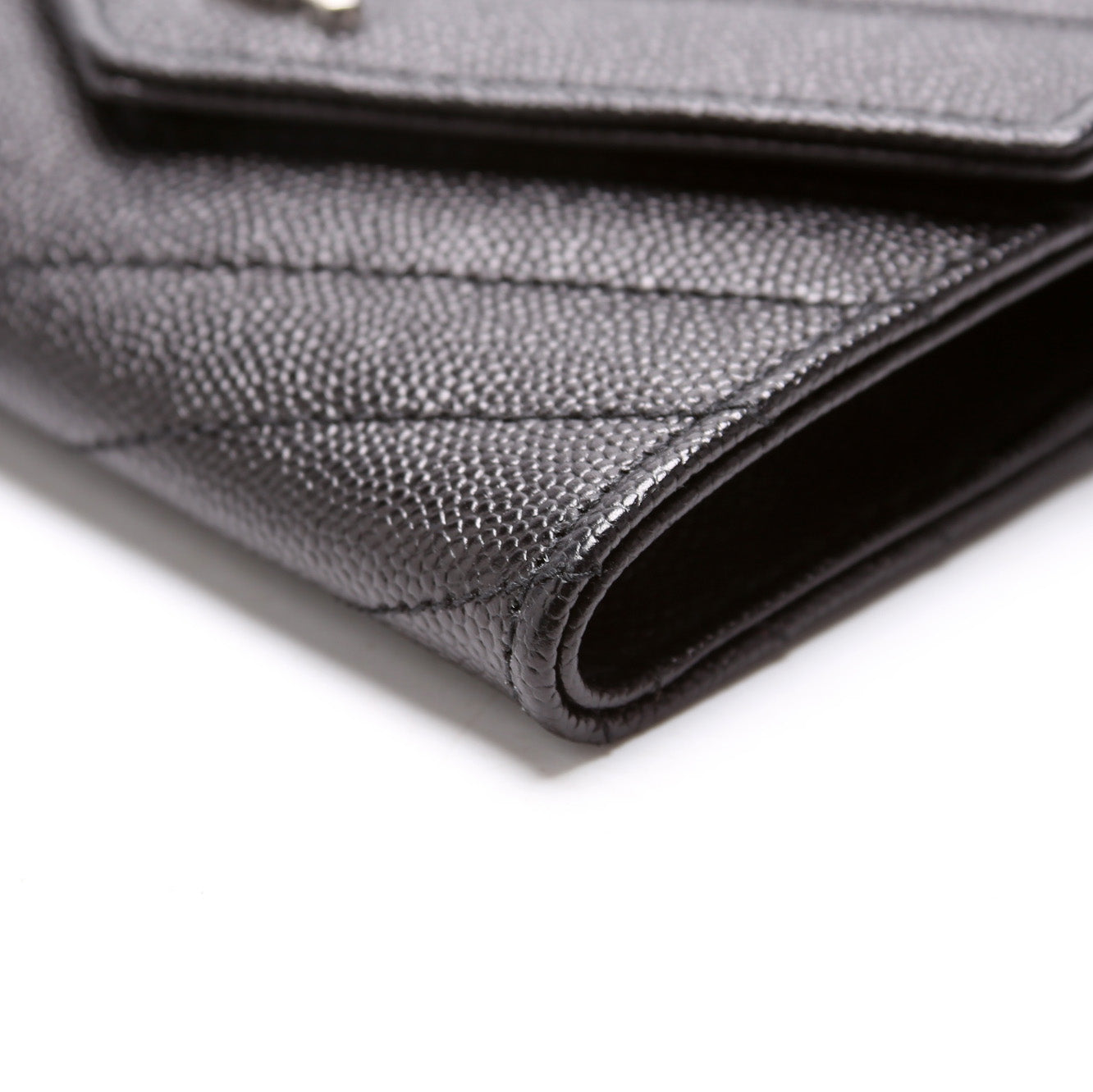 Grain De Poudre Small Envelope Wallet Black
