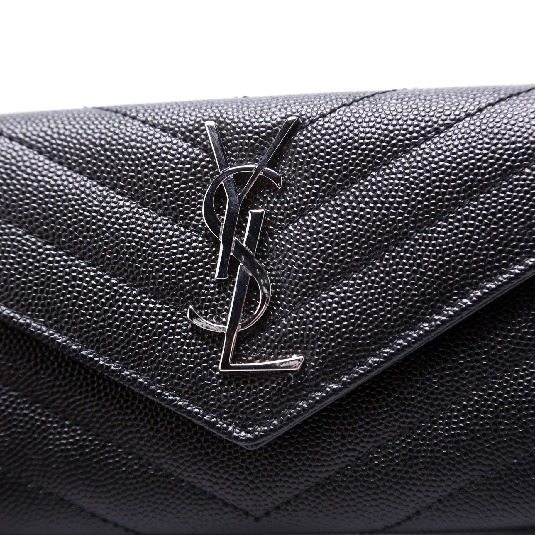 Grain De Poudre Small Envelope Wallet Black