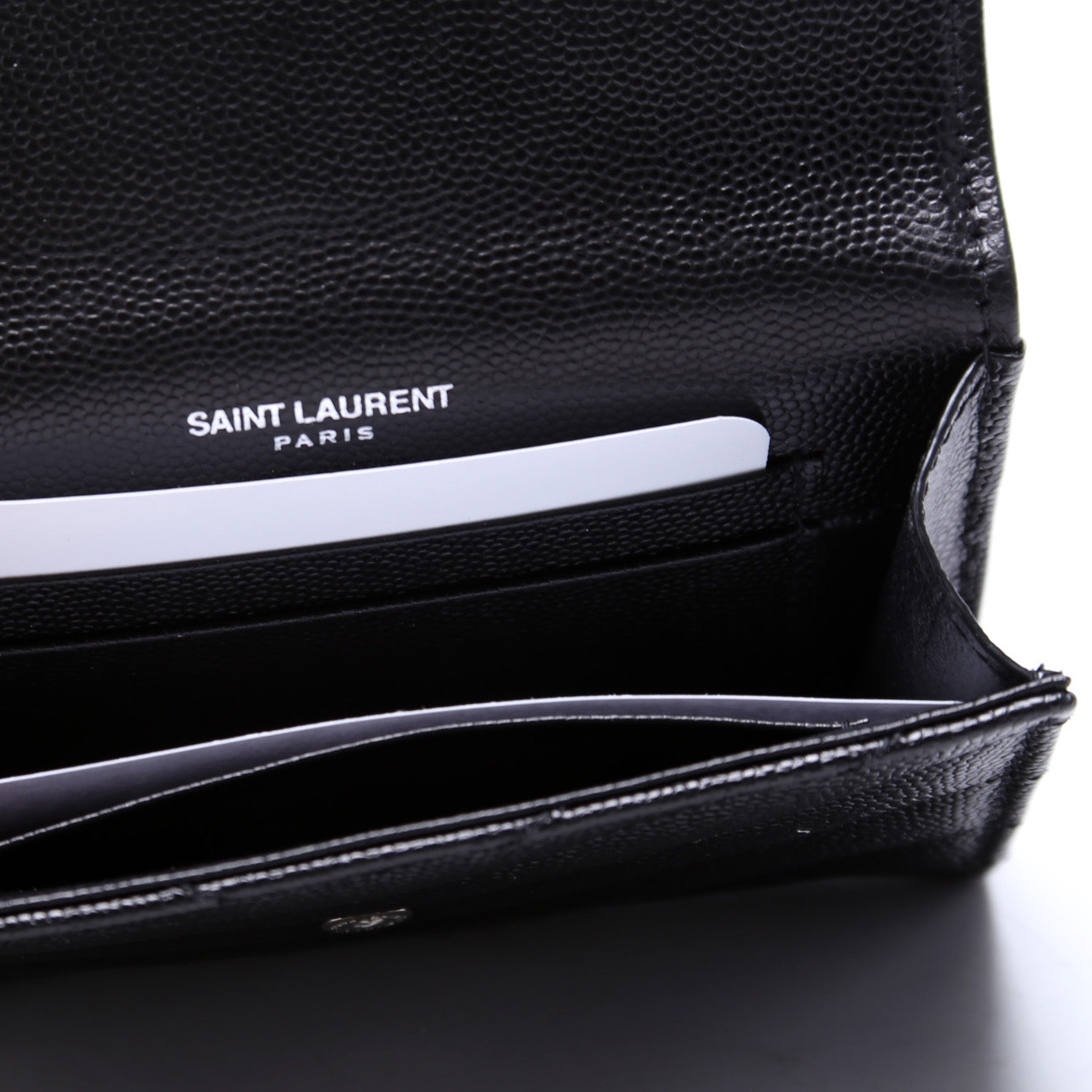 Grain De Poudre Small Envelope Wallet Black