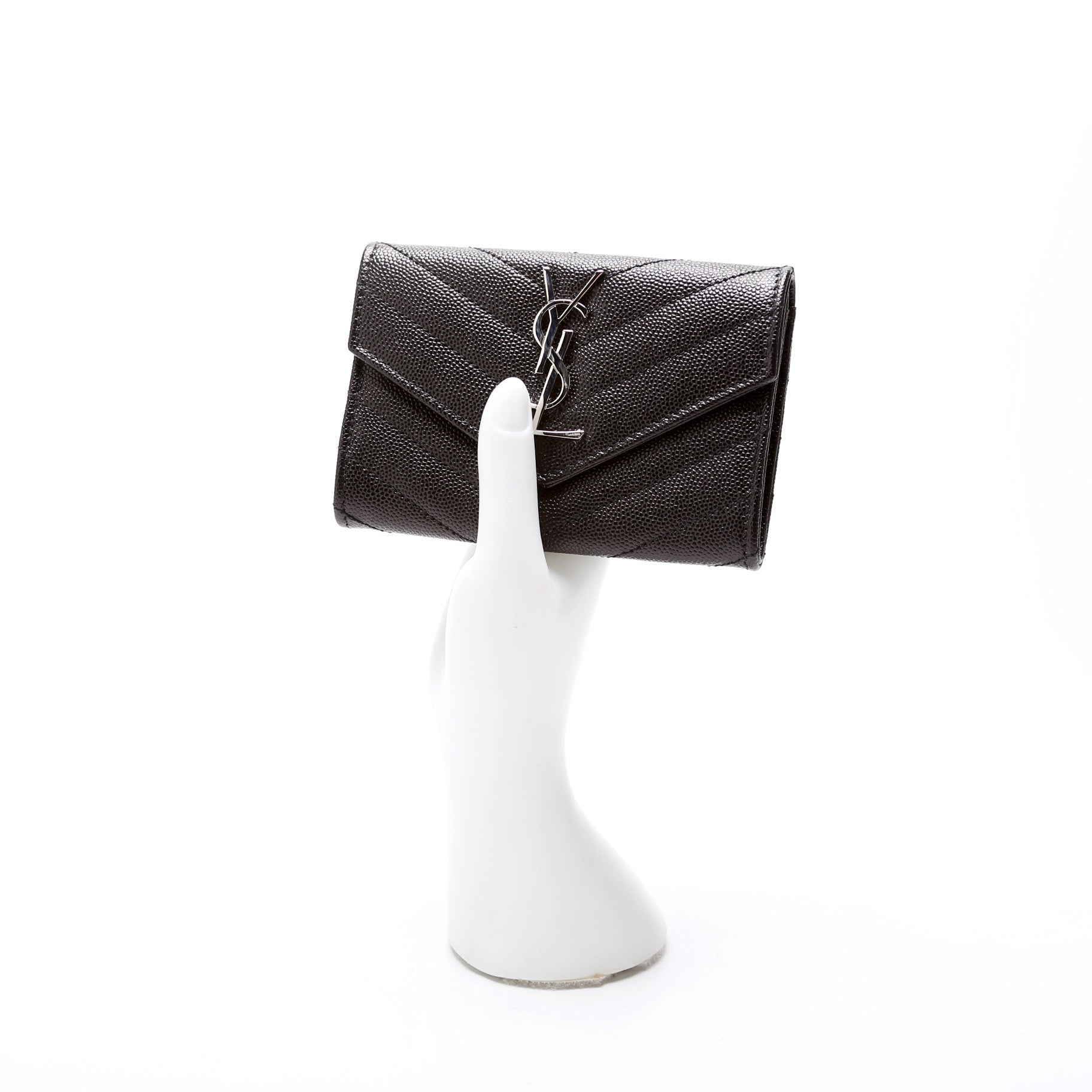 Grain De Poudre Small Envelope Wallet Black