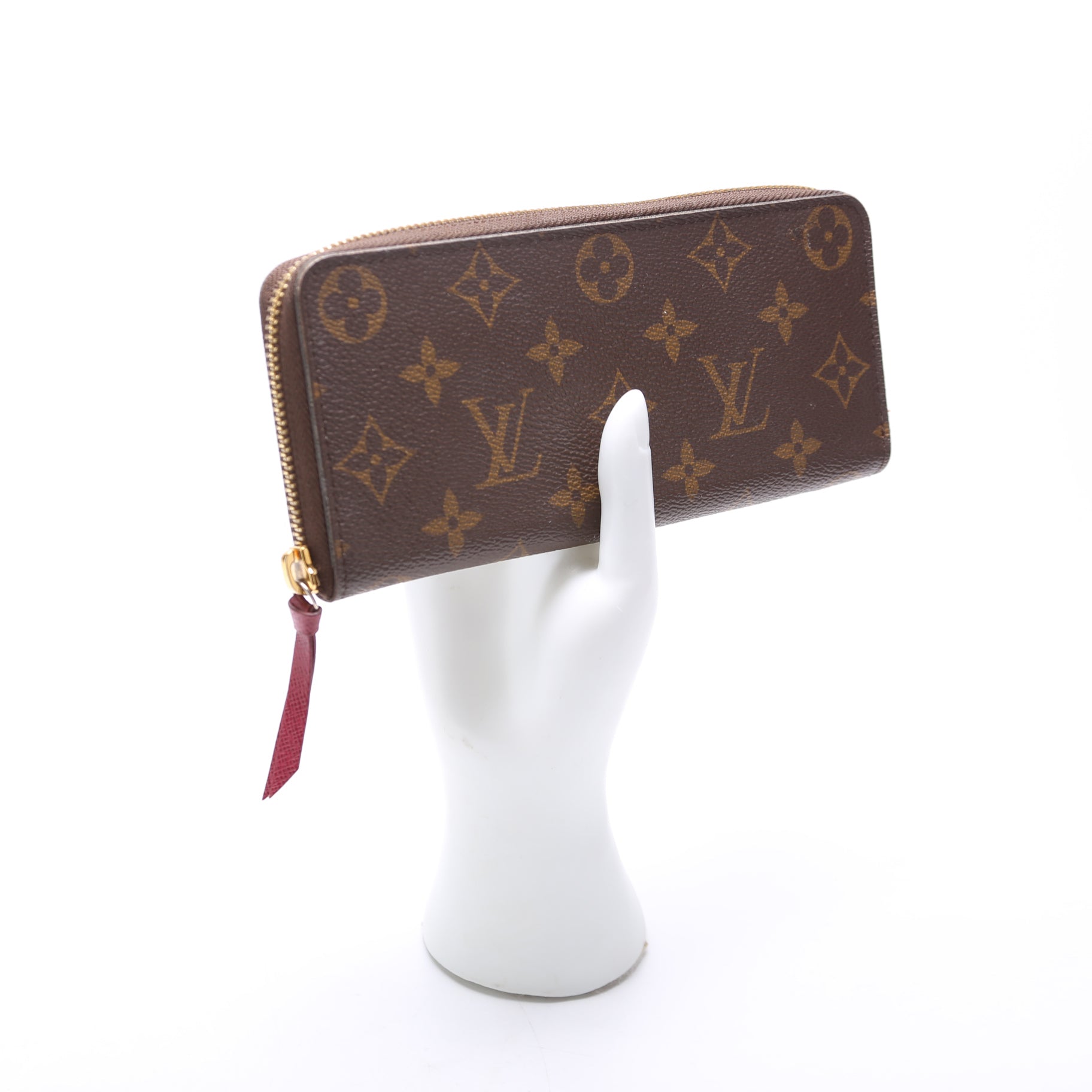 Clemence Wallet Monogram Berry