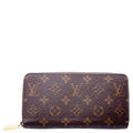 Zippy Wallet Monogram Red