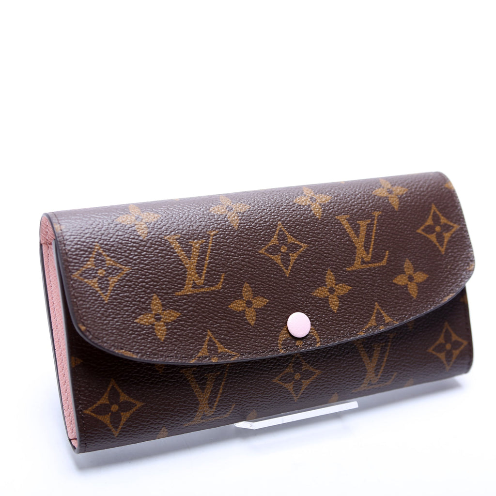 Emilie Wallet Monogram Newer Pink