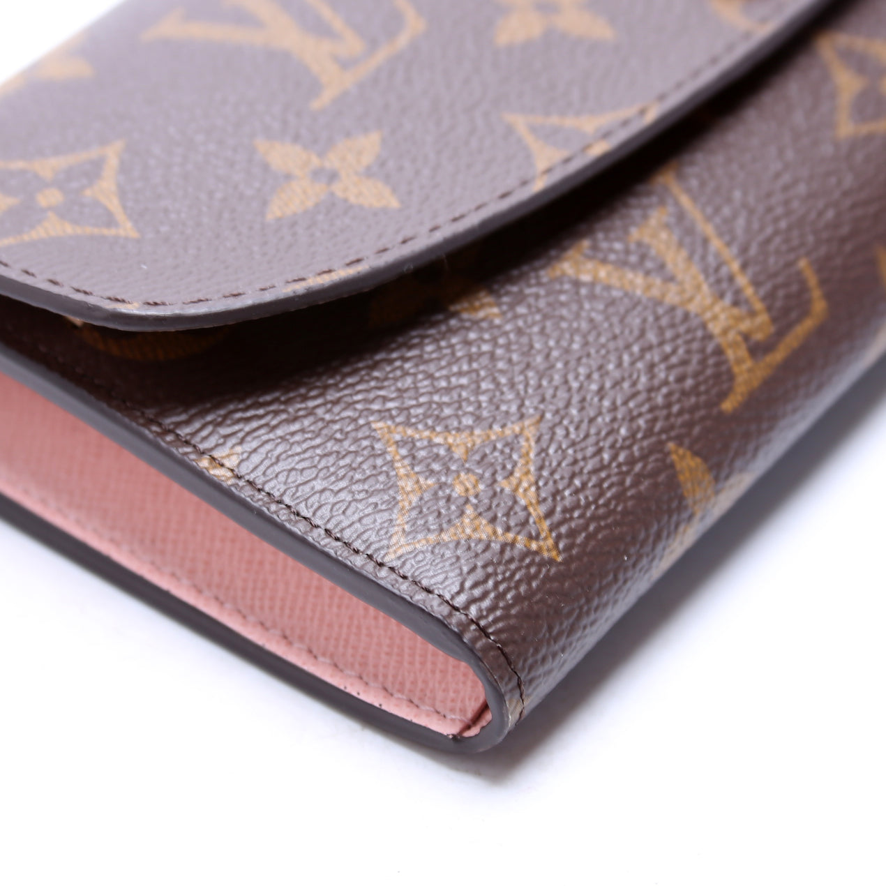Emilie Wallet Monogram Newer Pink