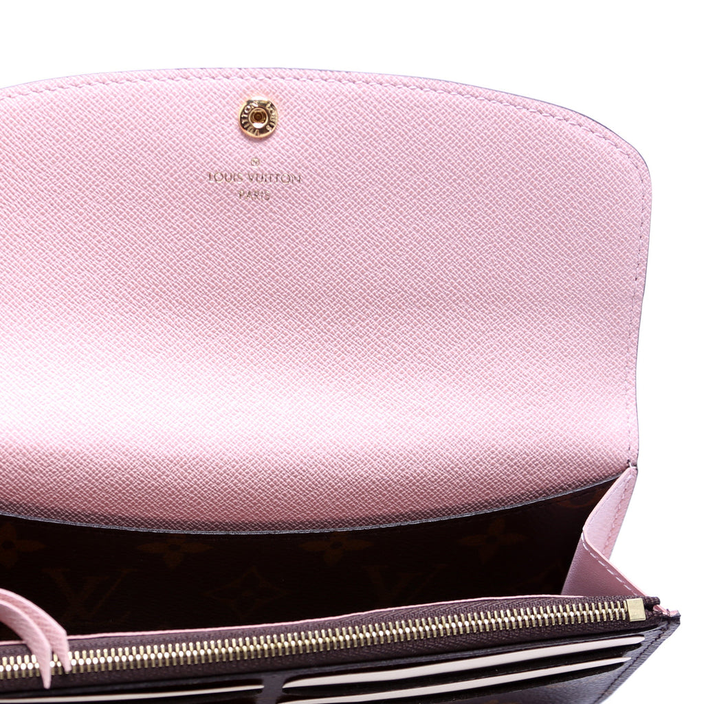 Emilie Wallet Monogram Newer Pink