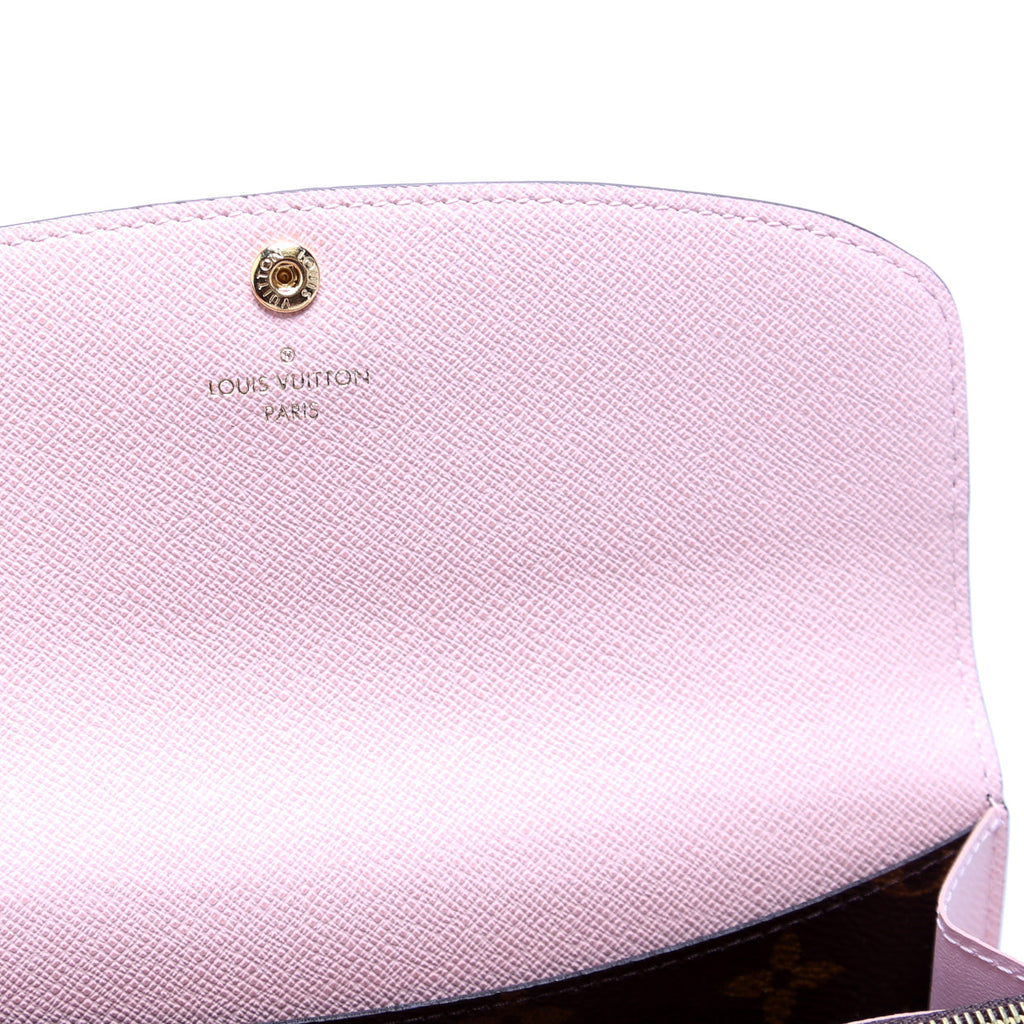 Emilie Wallet Monogram Newer Pink