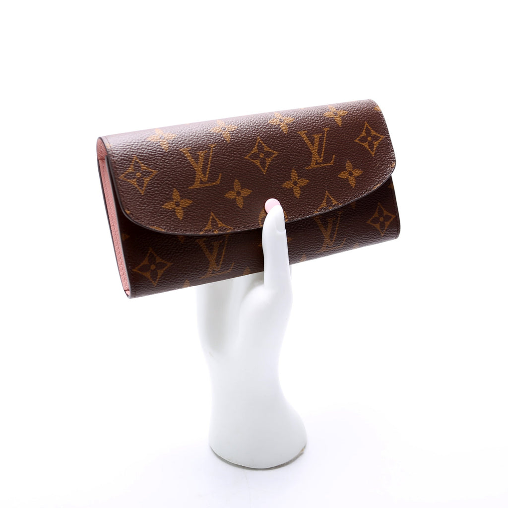 Emilie Wallet Monogram Newer Pink
