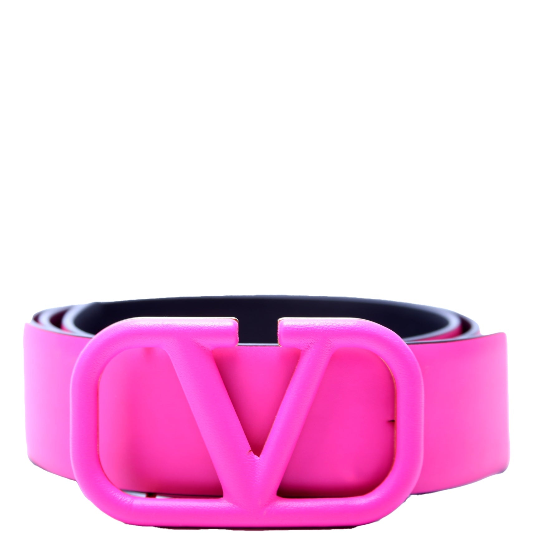 V Logo Signature Monochrome Belt 40MM Size 85/34