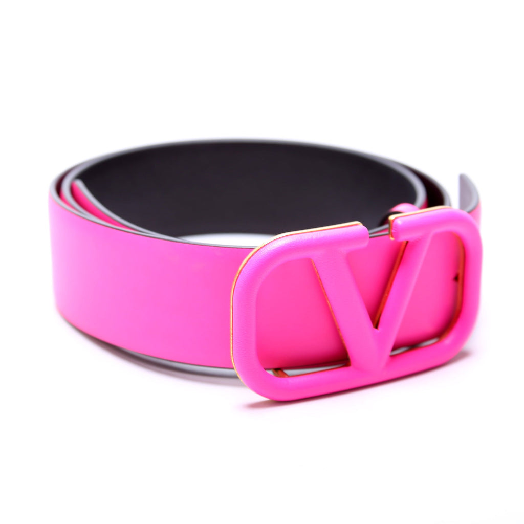 V Logo Signature Monochrome Belt 40MM Size 85/34