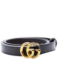 409417 GG Marmont Thin Belt Size 95/38 Black