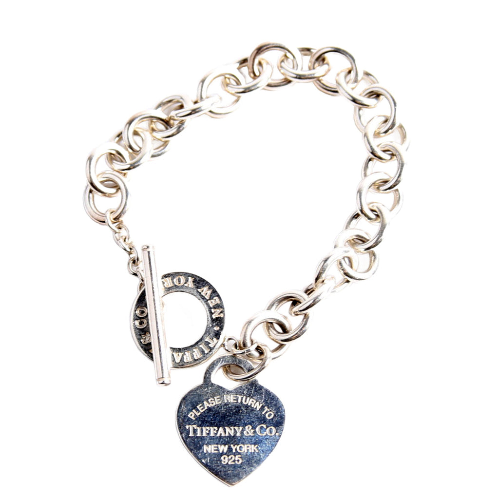 Toggle Heart Please Return To Bracelet 925