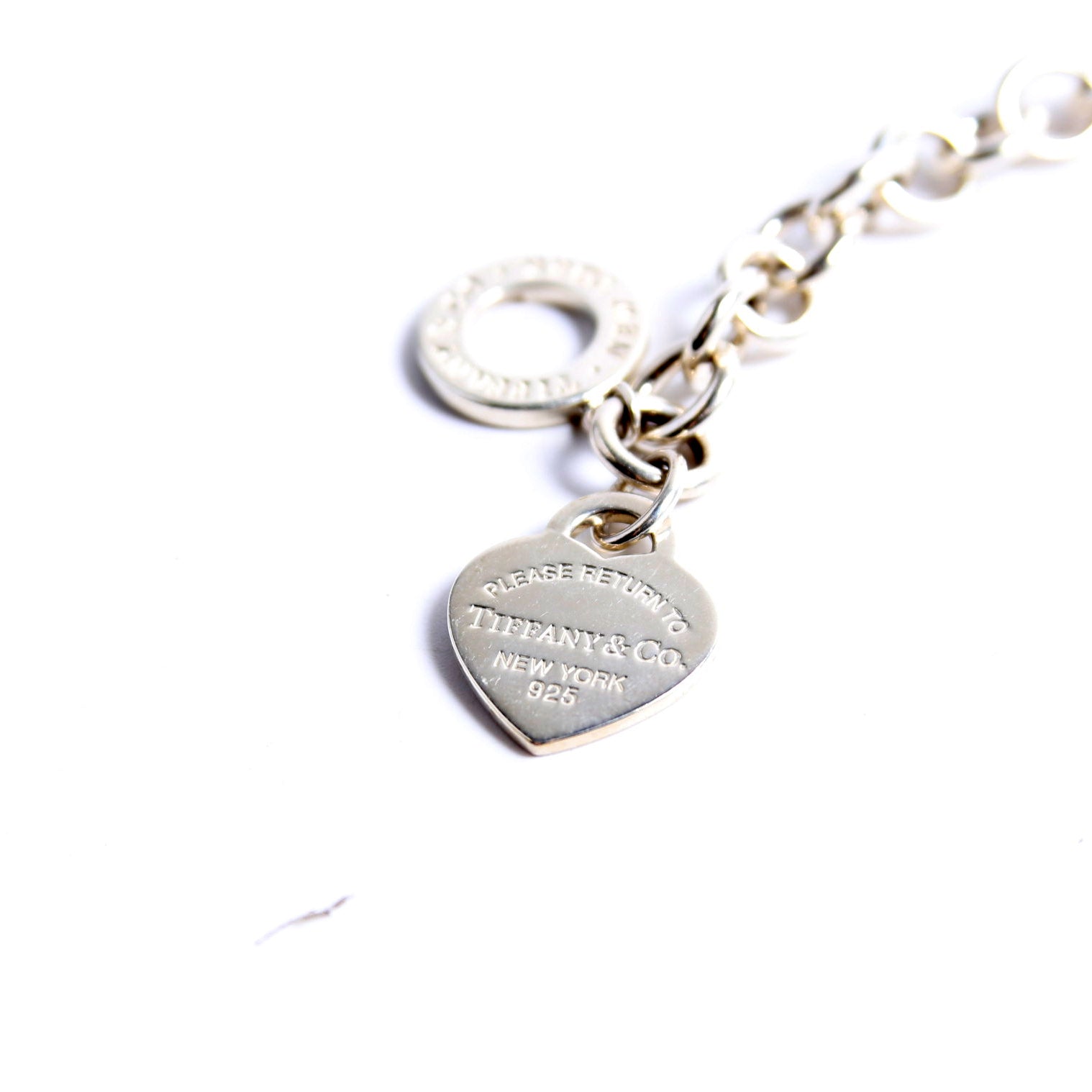 Toggle Heart Please Return To Bracelet 925