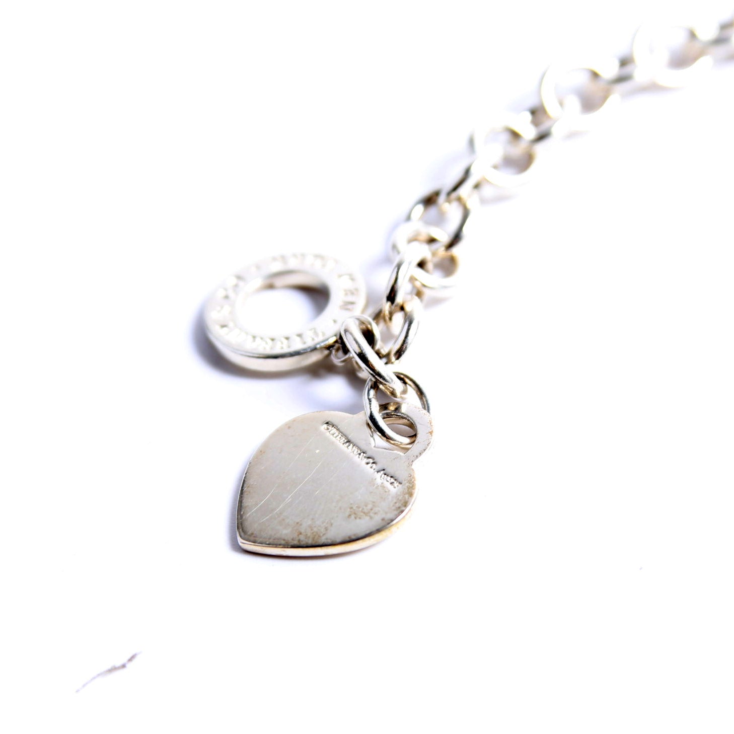 Toggle Heart Please Return To Bracelet 925