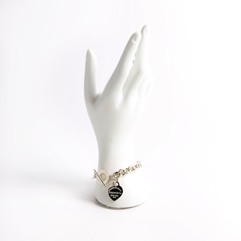 Toggle Heart Please Return To Bracelet 925