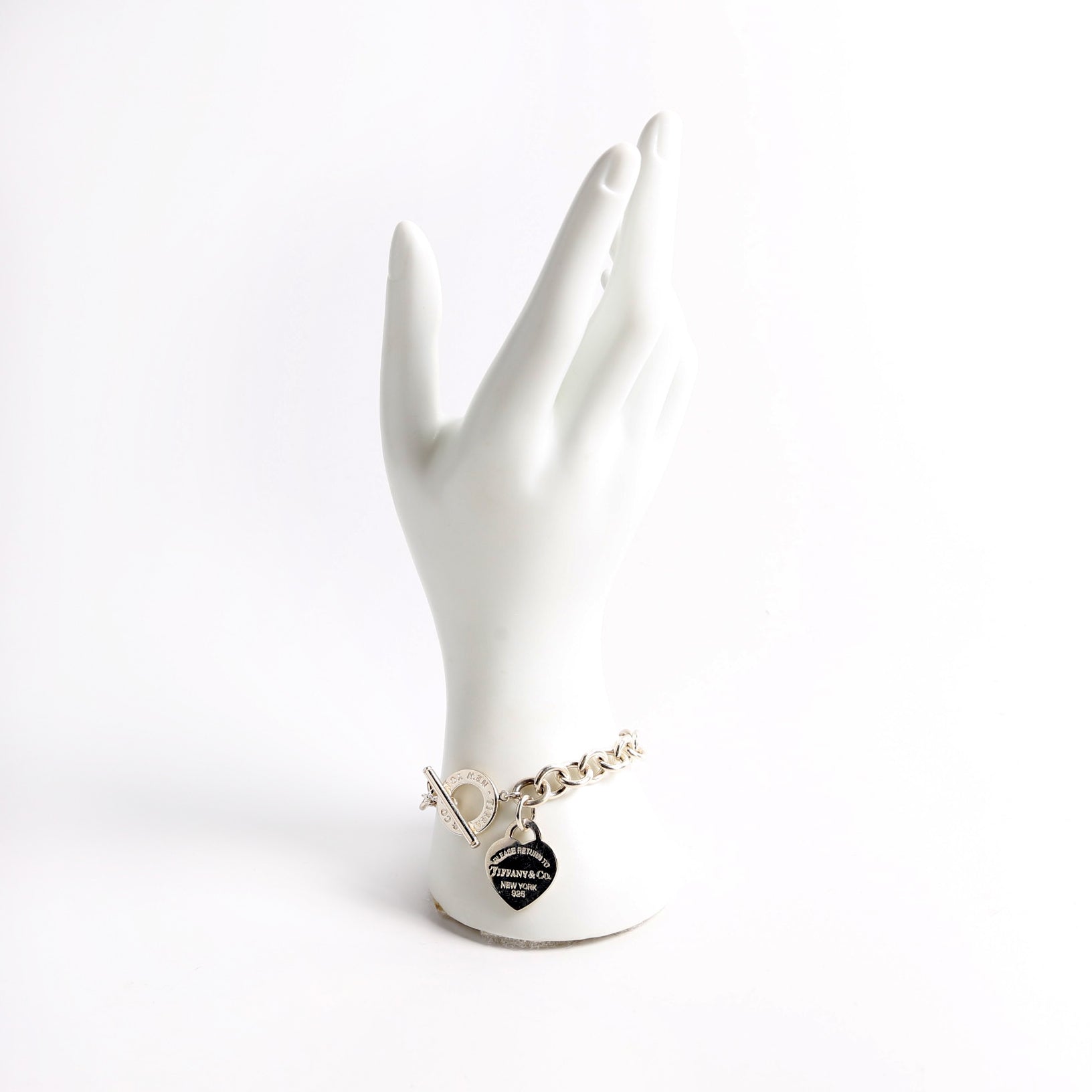 Toggle Heart Please Return To Bracelet 925