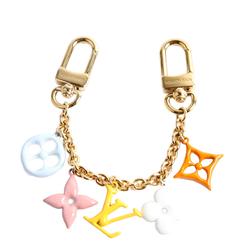 LV Pop Flower Chain Charm Gold/Multicolor
