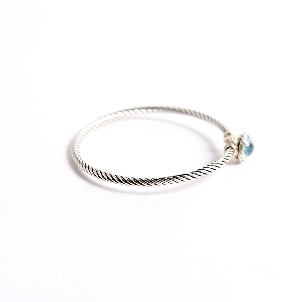 Petite Chatelaine 3MM Bracelet 925/Topaz