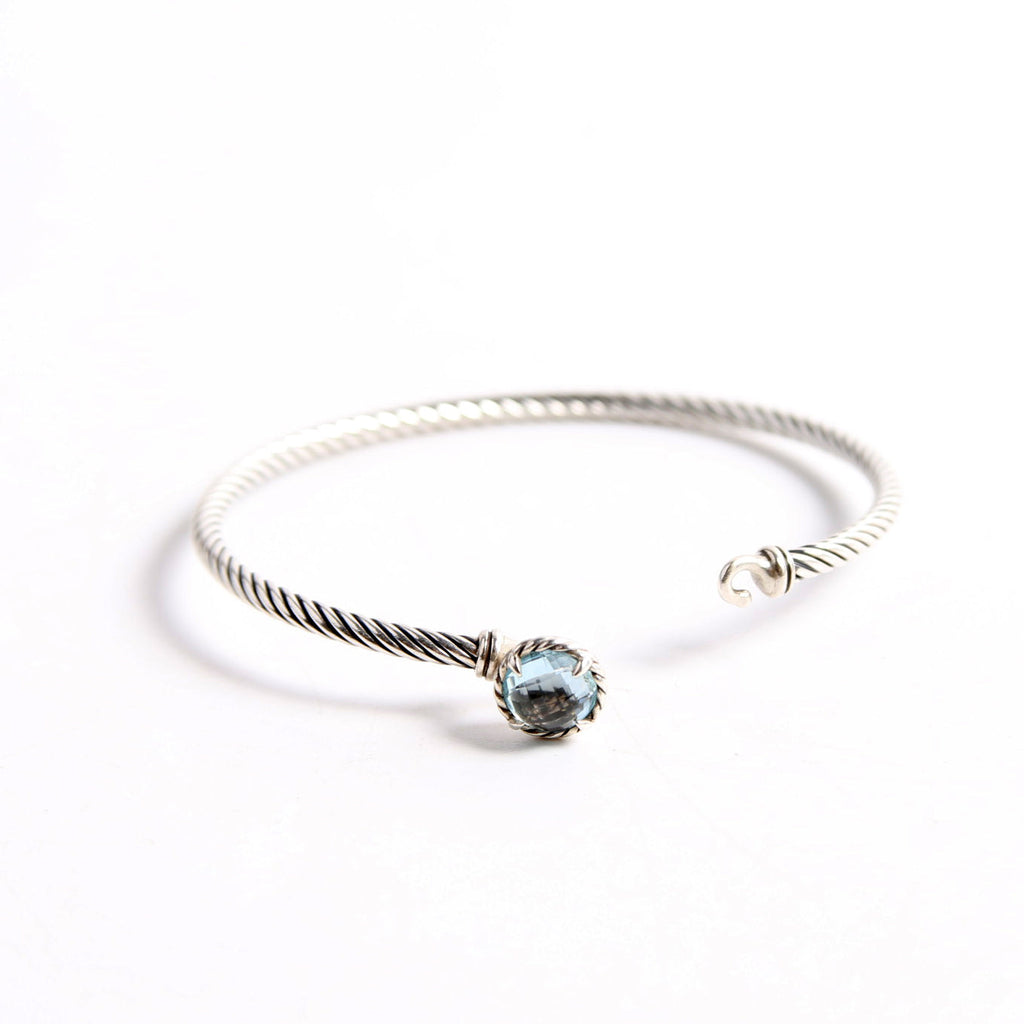 Petite Chatelaine 3MM Bracelet 925/Topaz